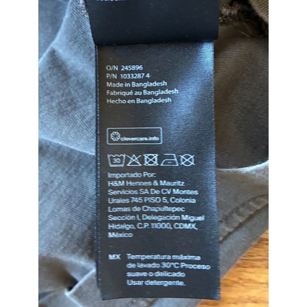 COS Gray Relaxed T Shirt Tee Top   Women's Size Medium - Picture 5 of 9